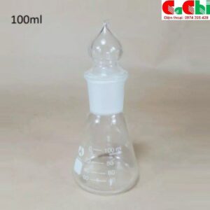 Bình tam giác 100ml nút nhám