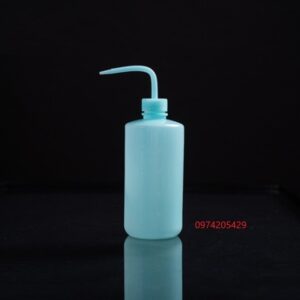 Bình tia nhựa 500ml vòi cong màu Xanh