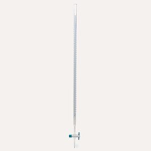 Buret trắng, khóa nhựa 10 ml class AS- Dinlab - Đức
