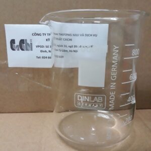 Cốc thủy tinh 1 lít - Dinlab