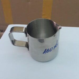 Ca inox 100ml, không vạch, không nắp