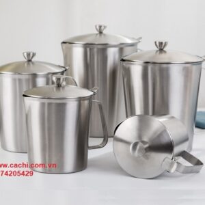 Ca inox 500ml chia vạch, có nắp