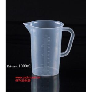 Ca đong nhựa 1000ml Ca đong nhựa 1000ml