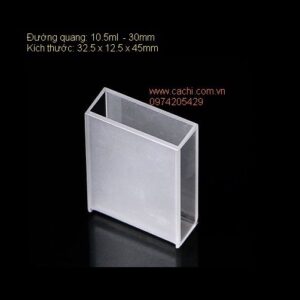 Cuvet thủy tinh 32.5x12.5x45mm
