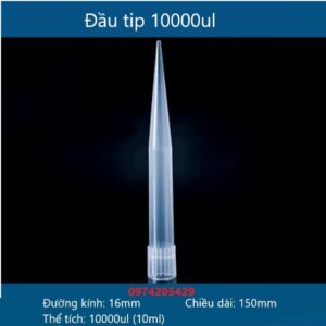 Đầu tip 10000ul, ĐK 16mm