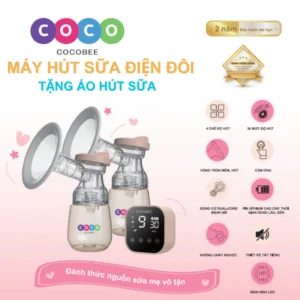 Máy hút sữa điện đôi COCOBEE cầm tay